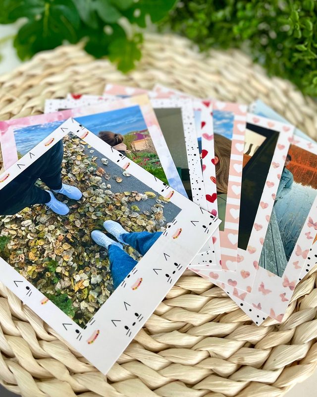 Набор фото в стиле Polaroid